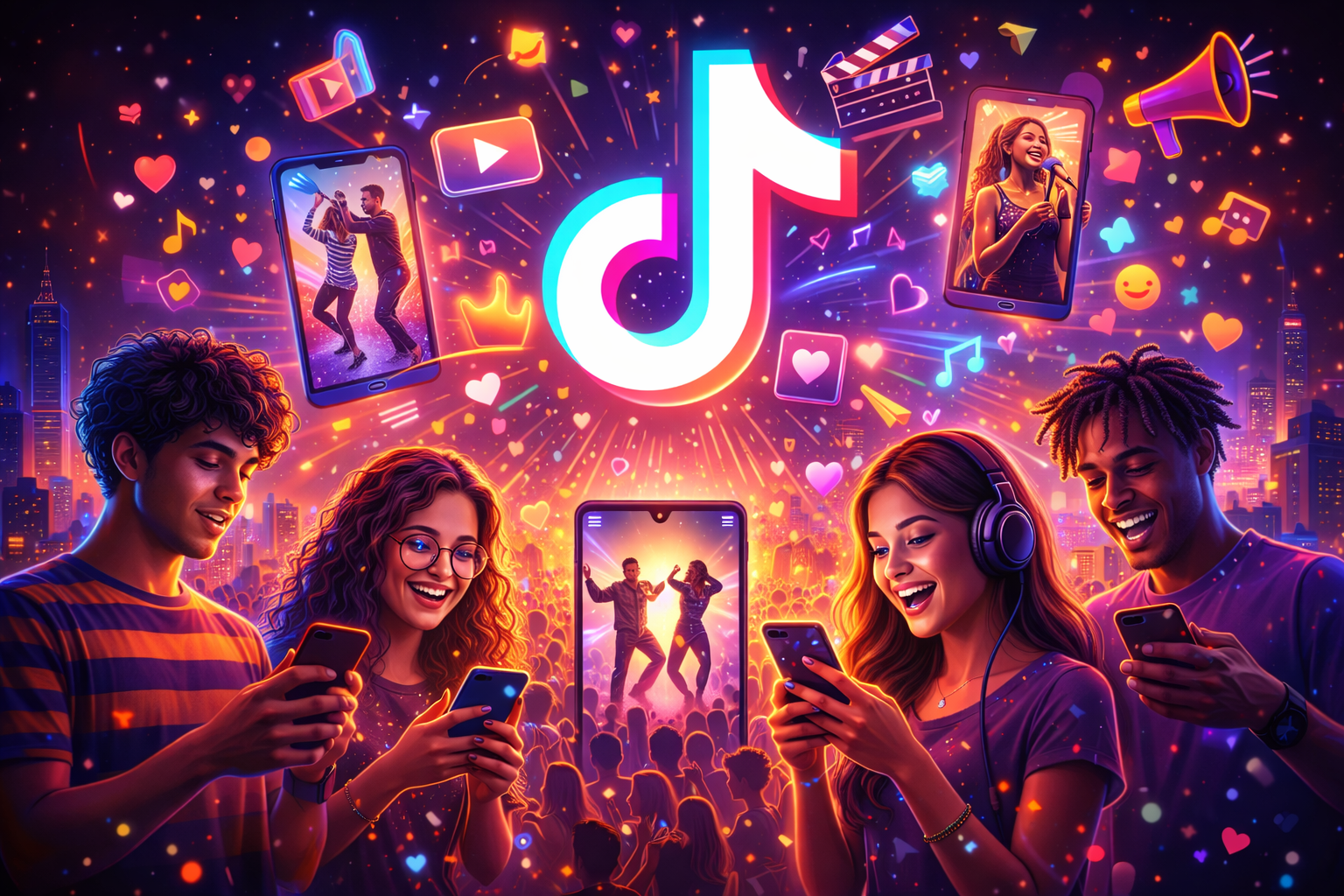 TIKTOK: Cambiando las reglas de la industria del entretenimiento