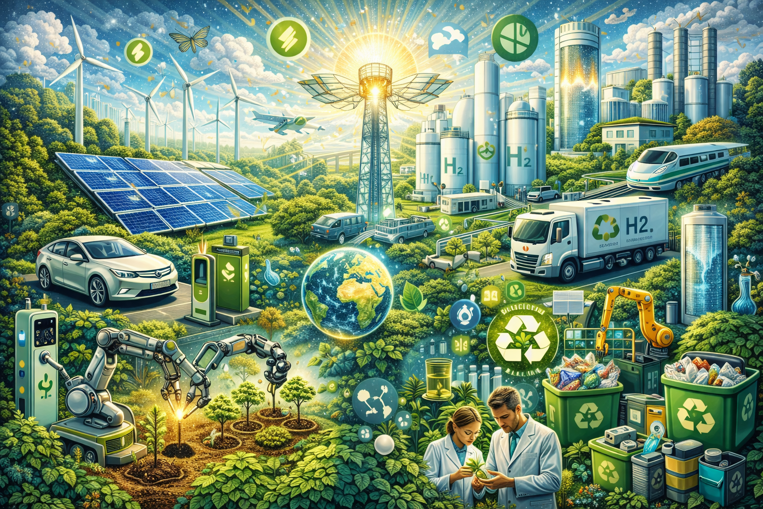 Innovación sostenible: tecnologías que impulsan un planeta más limpio